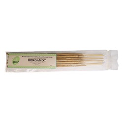 BERGAMOT Ramakrishna's Natural Handmade Incense Sticks (БЕРГАМОТ натуральные благовония ручной работы, Рамакришна), 20 г.