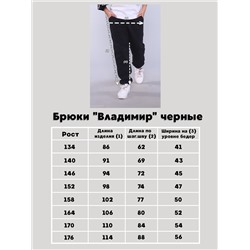 Брюки "Владимир" черный