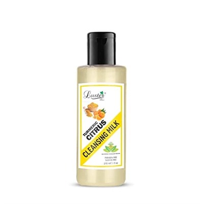 TURMERIC CITRUS Cleansing Milk, Luster (КУРКУМА ЦИТРУС очищающее молочко для лица без сульфатов и парабенов, Ластер), 210 мл.