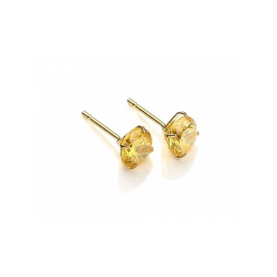 Серьги-гвоздики PR1469 -8 желт