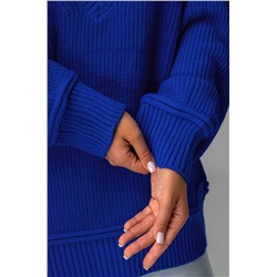 Женский свитер оверсайз с V-образным вырезом Happyfox