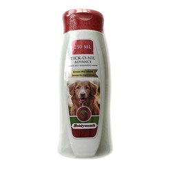 TICK-O-NIL ADVANCE Pet Shampoo, Baidyanath (ТИК-О-НИЛ АДВАНС шампунь ДЛЯ ЖИВОТНЫХ, Байдьянатх), 250 мл. - СРОК ГОДНОСТИ ДО 31 МАЯ 2025 ГОДА