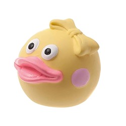 Игрушка латекс "Мяч-утка" 5 см L-400 АГ