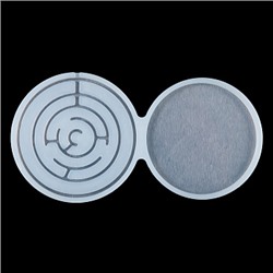 Форма силиконовая для леденцов "Лабиринт" 125*65 мм