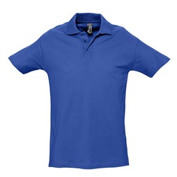 Рубашка поло мужская Spring 210, ярко-синяя (royal)