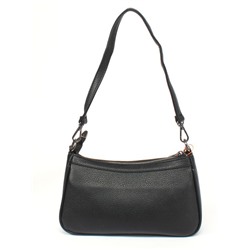 Сумка женская искусственная кожа YDR-2507-10,  1отд+карм/пер,  плечевой ремень,  черный 257545