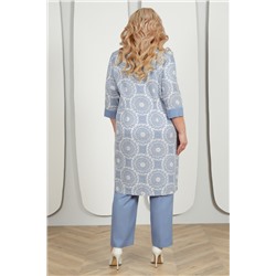 Ninele 7420 голубой, Кардиган,  Брюки,  Майка