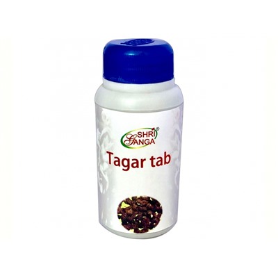 TAGAR tab, Shri Ganga (ТАГАР (ТАГАРА) натуральное снотворное, Шри Ганга), 120 таб.