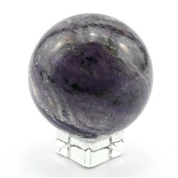 Шар из чароита, диаметр 79мм, 700г