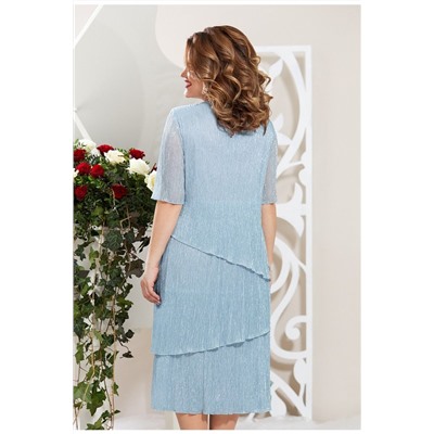 Mira Fashion 4710-7 голубой, Платье