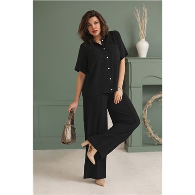 BegiModa 3020 черный, Брюки,  Блуза