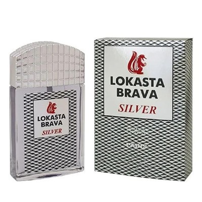 .Дезодорант LOKASTA BRAVA SILVER /муж.