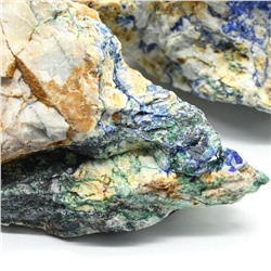 Минерал азурмалахит 31*22*15мм, 15-19г