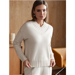 Джемпер из пряжи с кашемиром