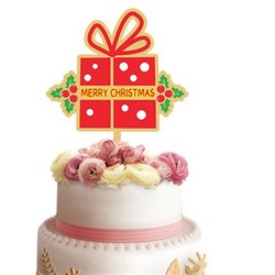 Топпер «Merry Christmas» подарок