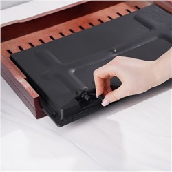 Стол для чайной церемонии с подносом «Иероглифы», 43×17,5×5 см