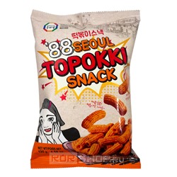 Чипсы токпокки сладко-острые Surasang, Корея, 130 г Акция
