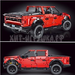 Конструктор Пикап красный 3249 дет. T5014B, T5014B