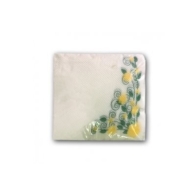 Салфетка Восход 25*25 (50шт) Цветы-уголок (60)
