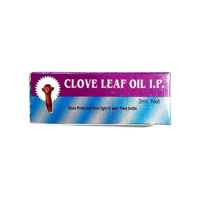 CLOVE LEAF Oil I.P. (Масло ЛИСТЬЕВ ГВОЗДИКИ), 3 мл.