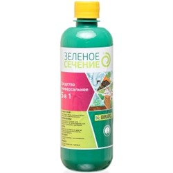Зеленое сечение Биопрепарат 5в1 для туалетов, септиков и компоста 0,5л /12шт