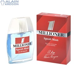60ml oдеколон   1 MILLIONER SPORT MAN /муж. M~