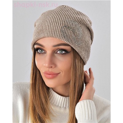 Велюр люрекс спорт Шапка флис (56-58)