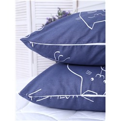 Комплект наволочек бязь - Котики