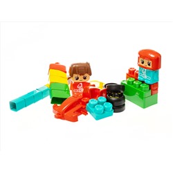 Конструктор пластиковый «Пит-стоп» 30 деталей Baby Blocks