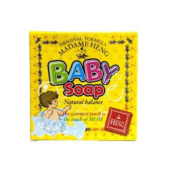 BABY SOAP Natural Balance, Madame Heng (Детское мыло С РОМАШКОЙ И КУРКУМОЙ, Мадам Хенг), 150 г.