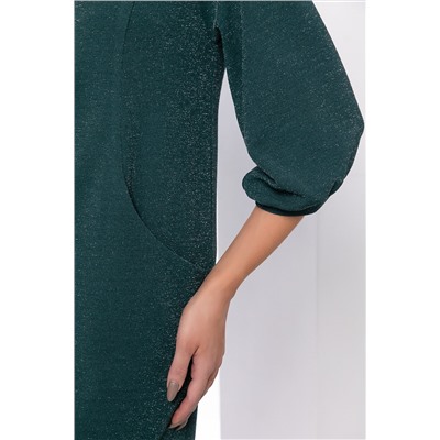 Платье "Венецианская ночь" (изумруд) П7828