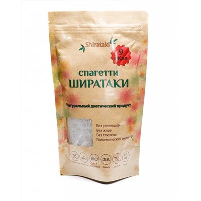 Спагетти ШИРАТАКИ (натуральный диетический продукт), Shirataki, 340 г.