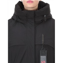 21-976 BLACK Куртка зимняя женская  AIKESDFRS (200 гр. холлофайбера) размеры 48-50-52-54-56-58