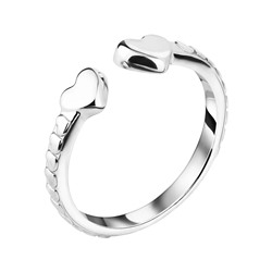 Кольцо из серебра без вставки, Л-10567