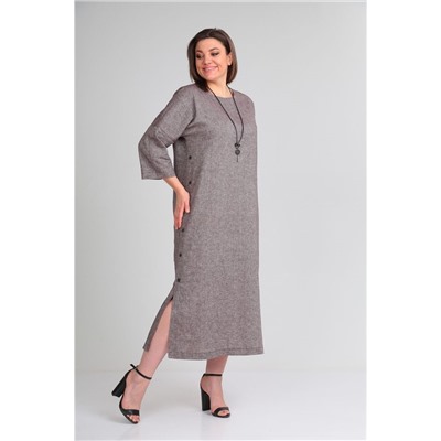 Michel chic 2126 коричневый, Платье