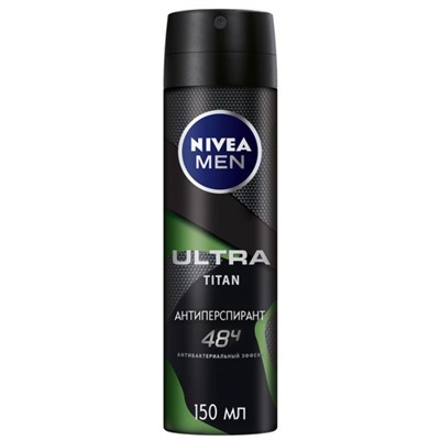 Дез.150мл  спрей for men ULTRA TITAN Nivea
