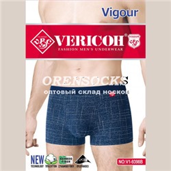 VERICOH МУЖСКИЕ ТРУСЫ БОКСЕРЫ ХЛОПОК, В УПАКОВКЕ 6 ШТ. В АРТ 9887B РАЗМЕР 50-52=2ШТ., В АРТ. 9398BT=2ШТ., В АРТ. 9908B=2ШТ. ОТЛИЧНОГО КАЧЕСТВА 9887B