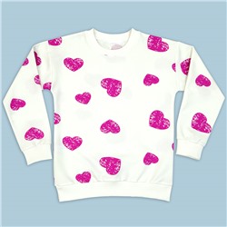 Джемпер для девочки Любовь