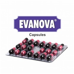 EVANOVA capsules, Charak (ЕВАНОВА (Эванова), капсулы для женщин в климактерический период, Чарак), 20 капс.
