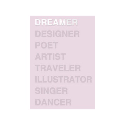 Ежедневник Dreamer (розовый). А5, твердый переплет, блинтовое тиснение, полусупер, 224 стр.