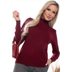 Водолазка Осенняя история (бордовая) Б14542-20М