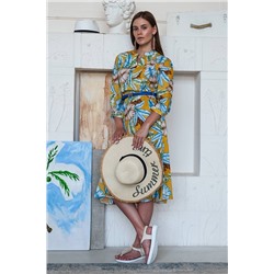 ARTiMODA 321-03 тропик_желтые, Платье
