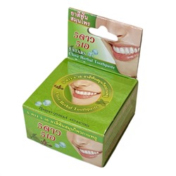 CLOVE Herbal Toothpaste, 5 Star (Отбеливающая зубная паста ГВОЗДИКА), шайба, 25 г.