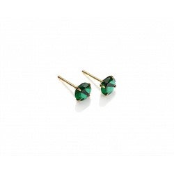 Серьги-гвоздики PR1469 -6 изумр