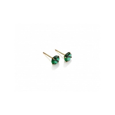 Серьги-гвоздики PR1469 -6 изумр