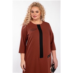 Michel chic 2073 кирпичный, Платье