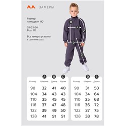 Теплый костюм для мальчика из футера с начесом Happyfox