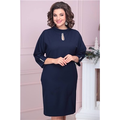 Moda Versal П2368 т.синий, Платье