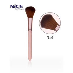 Кисть д/пудры круглая 17*1,5см М-004 Nice