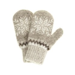 Варежки детские "Снежинка" 3 цвета 0608-40